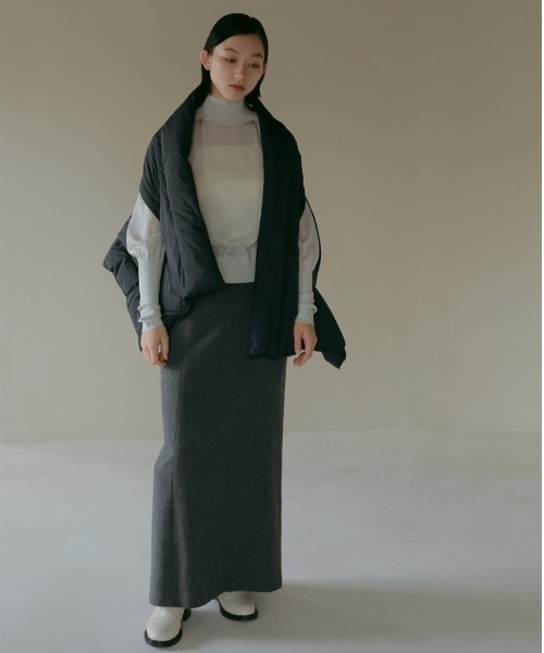 「CASA FLINE」 ロングスカート 1 ベージュ レディース_画像9