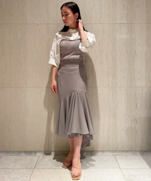 SNIDEL（スナイデル） フレアスカート 0 ブラック レディース