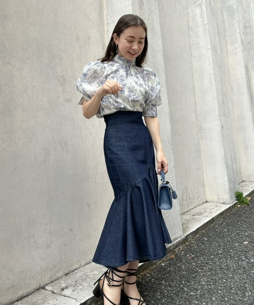 SNIDEL（スナイデル） フレアスカート 0 ブラック レディース