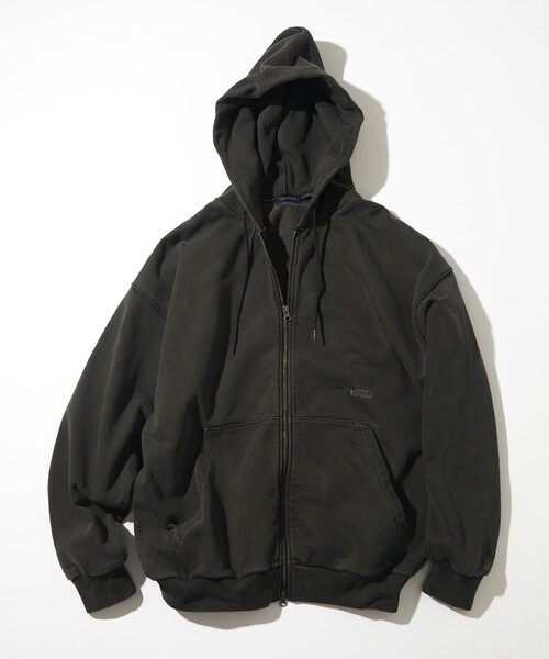 ハマタカ　新品タグ付き　X-LARGE　XLサイズ　ピグメント加工 パーカ NAUTICA（ノーティカ） パーカー ピグメント加工 HIDDEN LOGO