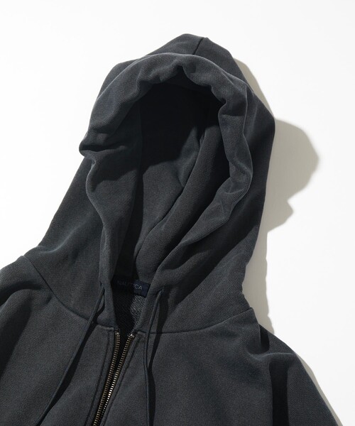 NAUTICA（ノーティカ） パーカー ピグメント加工 HIDDEN LOGO