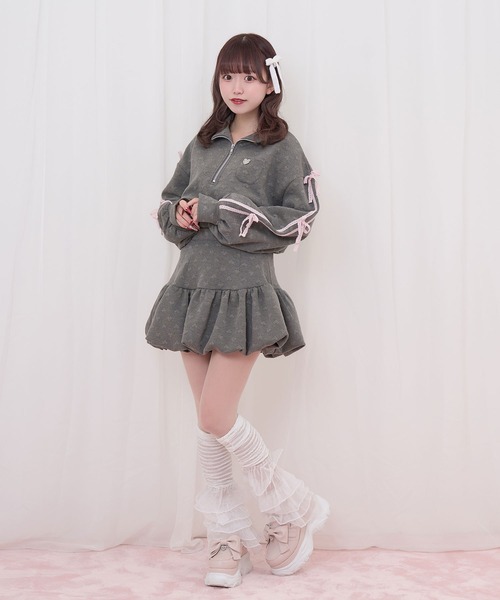 Honey Cinnamon（ハニーシナモン） セットアップ ハートJQハーフジップ