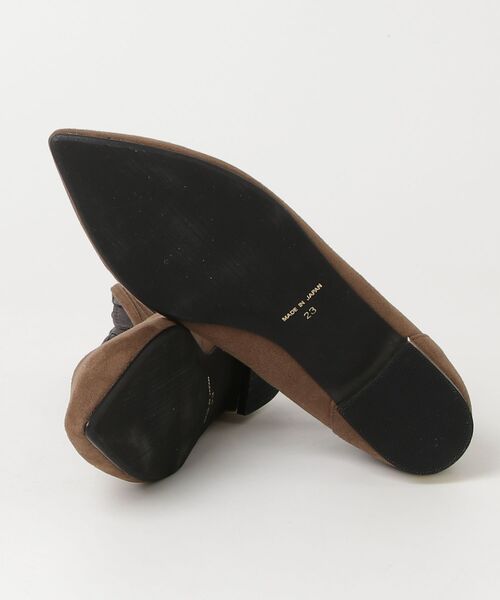 「Mode et Jacomo」 フラットパンプス 23cm ブラウン レディース_画像3
