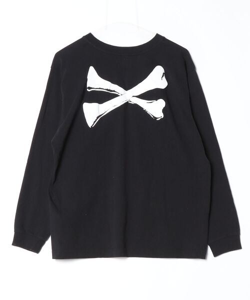 WTAPS（ダブルタップス） ワンポイント長袖Tシャツ S ブラック メンズ