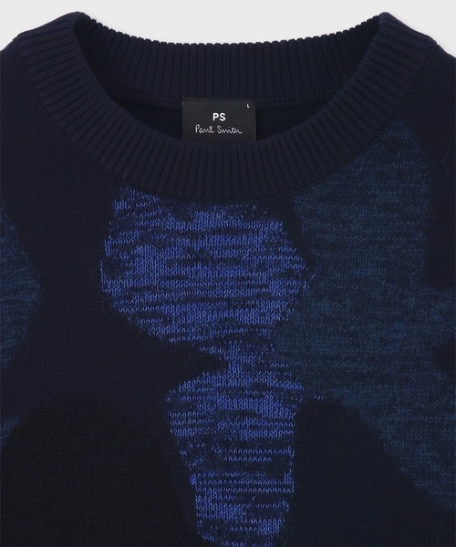PS Paul Smith セーター ニット Geometric Floral” クルーネックニット