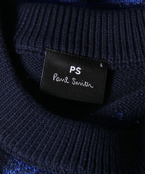 PS Paul Smith セーター ニット Geometric Floral” クルーネックニット