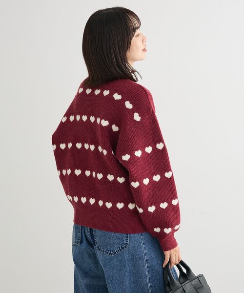 Green Parks（グリーンパークス） ニット セーター ・swing by ハート