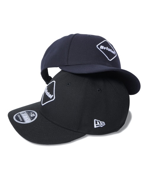 未使用　エフシーレアルブリストル　ニューエラ　 ロゴ　ブラック　メッシュ F.C.Real Bristol】【NEW ERA】【ニューエラ】エフシーレアル