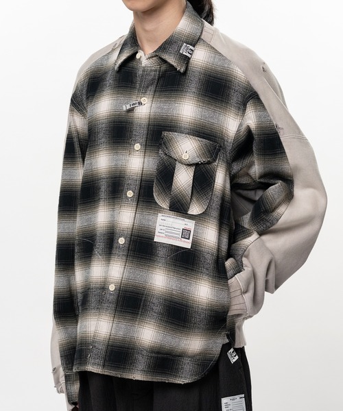 MAISON MIHARA YASUHIRO（メゾン ミハラヤスヒロ） シャツ Front Back