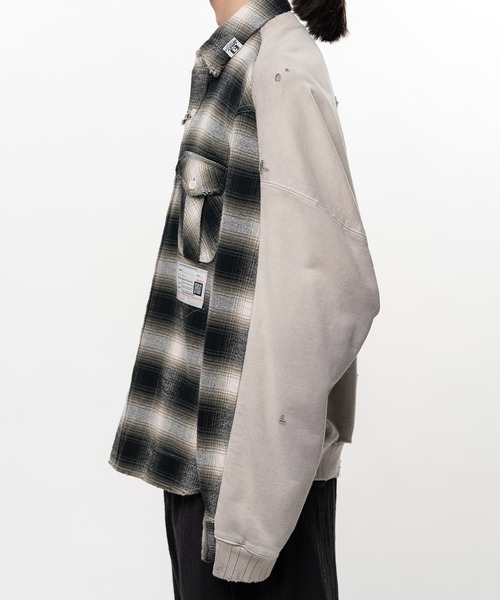 MAISON MIHARA YASUHIRO（メゾン ミハラヤスヒロ） シャツ Front Back