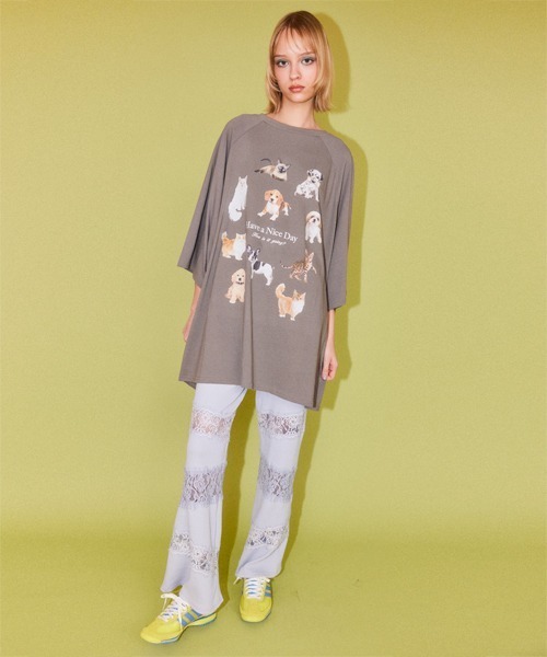 「Candy Stripper」 パンツ FREE ブラック レディース_画像9