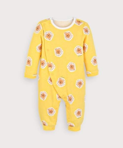 ベビー服 ロンパース ライオン長袖ロンパース : ZOZOTOWN Yahoo!店 
