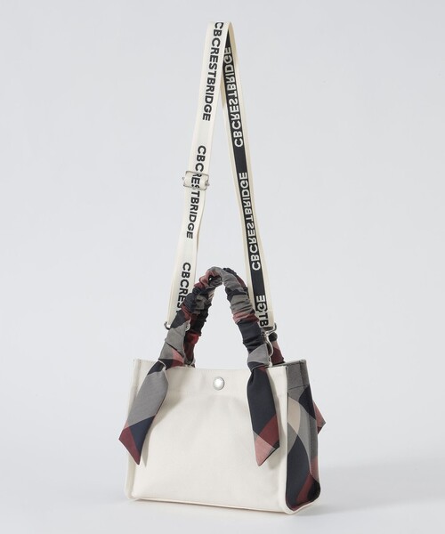 ✨美品✨CAMPER✨2way ハンド・ショルダーバッグ ギャザーデザイン CB CRESTBRIDGE ショルダーストラップ ショルダーバッグ バッグ
