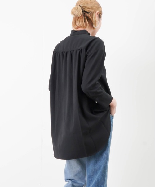 「LUCA/LADY LUCK LUCA」 長袖ブラウス FREE ライトグレー レディース_画像4