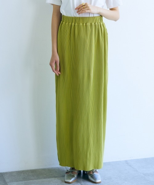 「slattgir」 ロングスカート 4L ブルー レディース_画像2