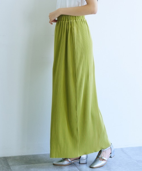 「slattgir」 ロングスカート 4L ブルー レディース_画像3