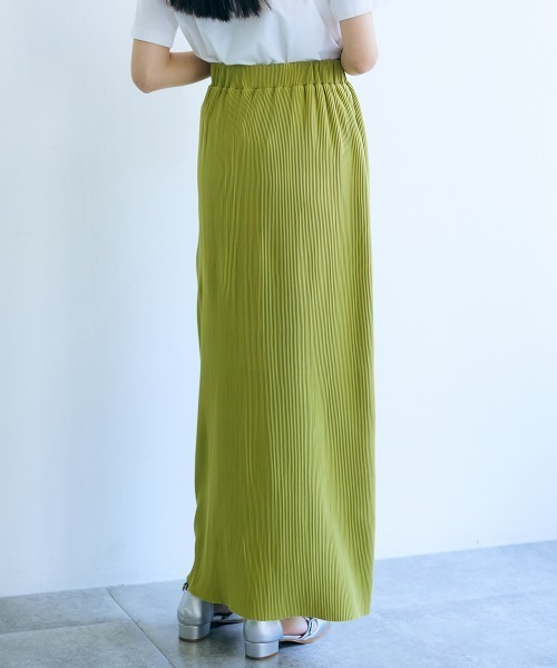 「slattgir」 ロングスカート 4L ブルー レディース_画像4