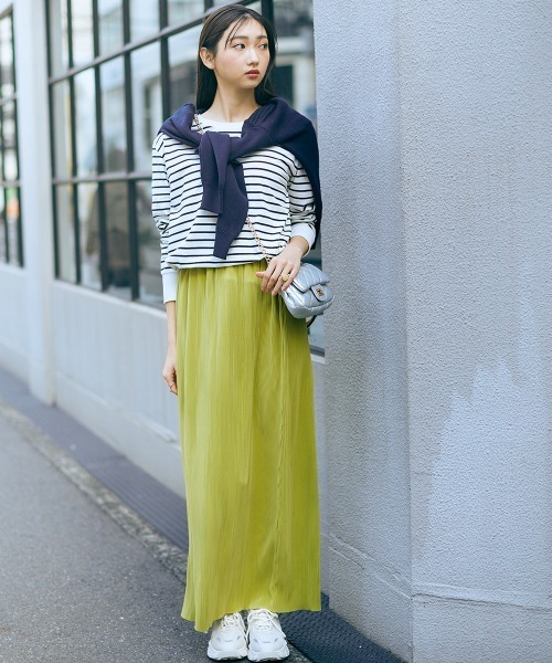 「slattgir」 ロングスカート 4L ブルー レディース_画像7