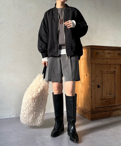 「DouDou」 ブルゾン FREE ベージュ レディース_画像5