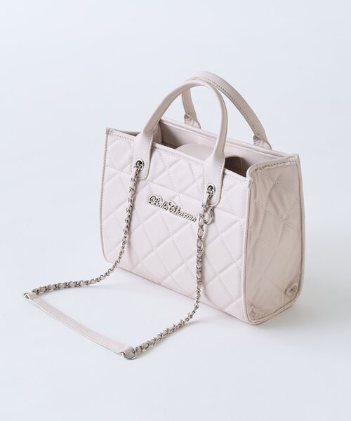 トートバッグ 「Belle Charme」Belle Charme Quilted Mini Tote レディースの画像