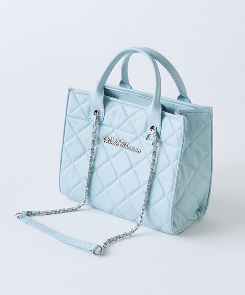 トートバッグ 「Belle Charme」Belle Charme Quilted Mini Tote レディースの画像