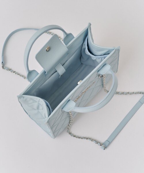トートバッグ 「Belle Charme」Belle Charme Quilted Mini Tote レディースの画像
