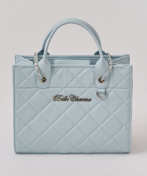 トートバッグ 「Belle Charme」Belle Charme Quilted Mini Tote レディースの画像