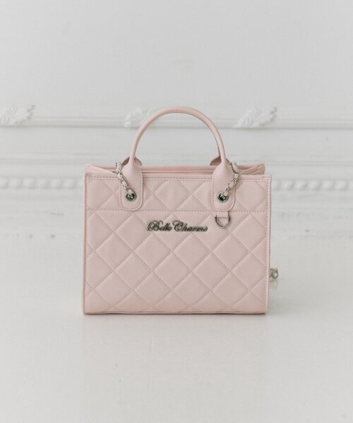 トートバッグ 「Belle Charme」Belle Charme Quilted Mini Tote レディースの画像