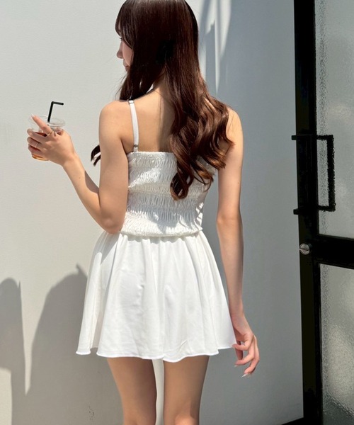 NICE CLAUP swimwearフロントリボン+シアーカーディガン one after another NICE CLAUP 水着 swimwear/フロントリボン+シアー