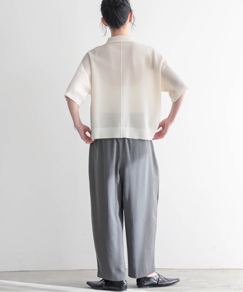 for/c（フォーシー） ニット セーター ニットポロカーディガン