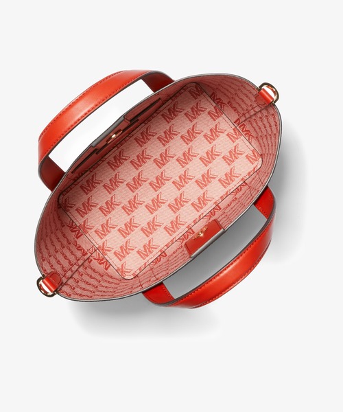 「MICHAEL KORS」 ハンドバッグ FREE オレンジ レディースの画像