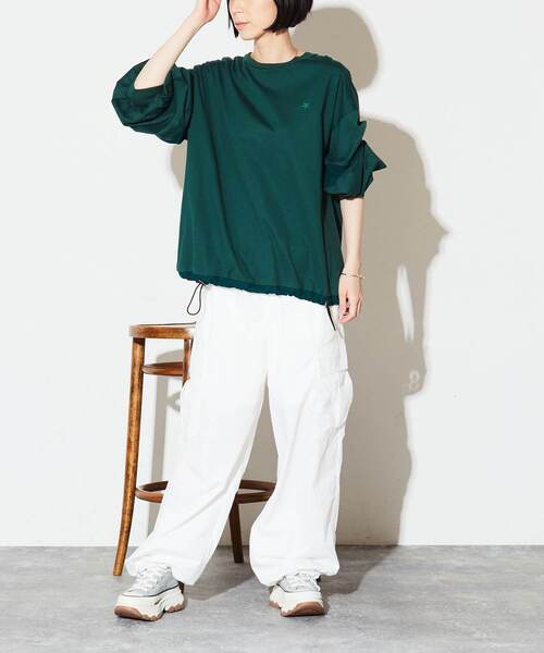 「CONVERSE TOKYO」 長袖カットソー FREE ブラック レディース_画像5