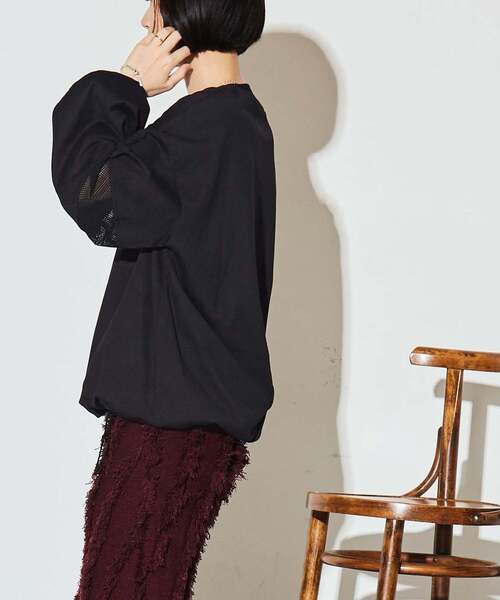「CONVERSE TOKYO」 長袖カットソー FREE ブラック レディース_画像8