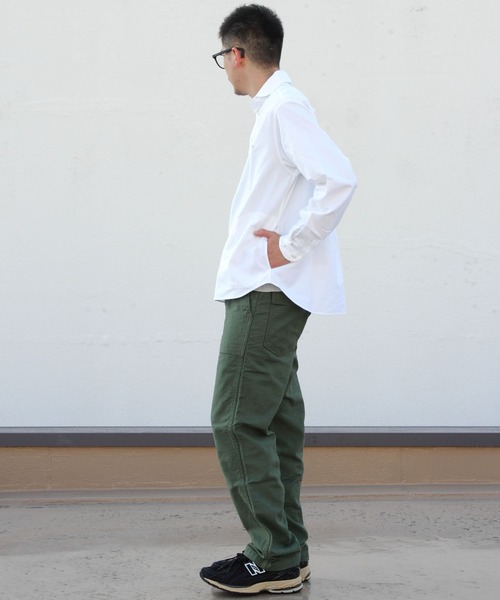 Danton（ダントン） 長袖シャツ 40 ホワイト メンズ : ZOZOTOWN Yahoo