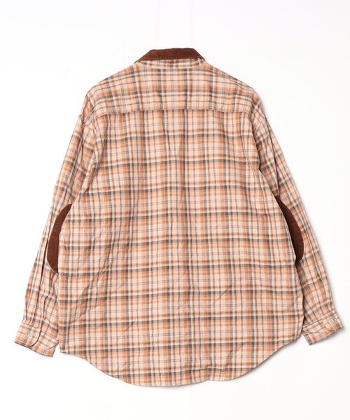 「BEAMS」 長袖シャツ MEDIUM ベージュ メンズの画像
