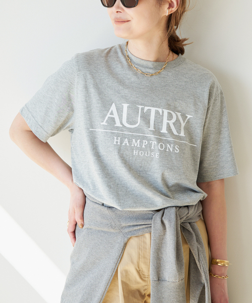 AUTRY（オートリー） tシャツ LOGO Tシャツ レディース : ZOZOTOWN
