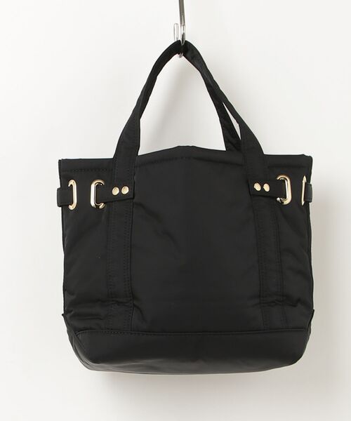 シータパランティカ BONDED POLYESTER トートバッグ ブラック sita parantica（シータパランティカ） トートバッグ SITA PARANTICA