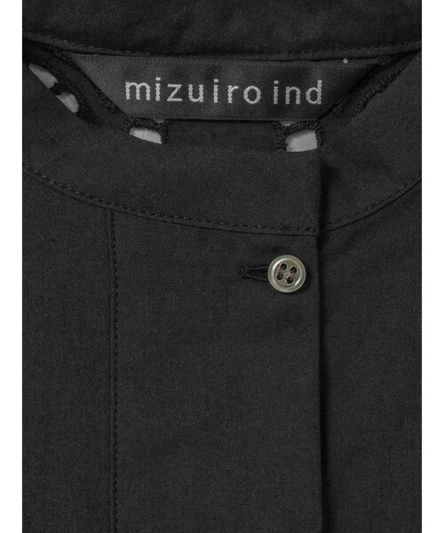 mizuiroind（ミズイロインド） ワンピース 半袖 レースショルダー