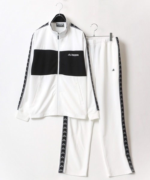 Kappa（カッパ） セットアップ M ホワイト系その他 メンズ : ZOZOTOWN