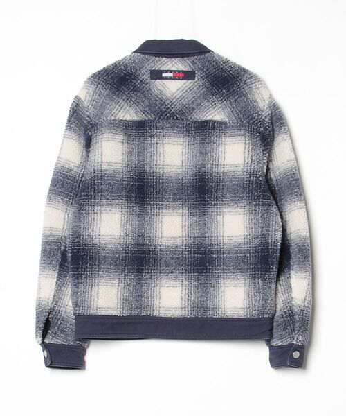 TOMMY JEANS（トミー・ジーンズ） チェック柄ジャケット S ネイビー 
