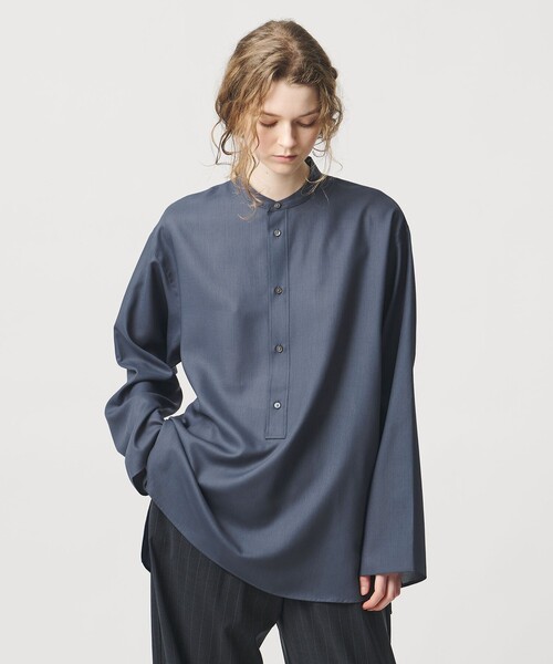 LOEFF（ロエフ） ブラウス シャツ 「LOEFF」ポリエステルボイル