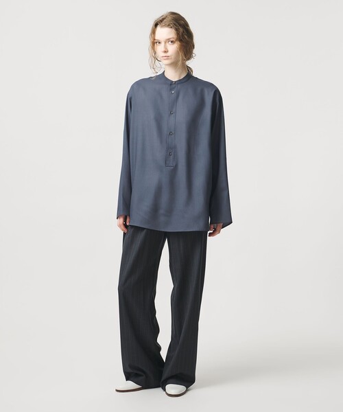 LOEFF（ロエフ） ブラウス シャツ 「LOEFF」ポリエステルボイル