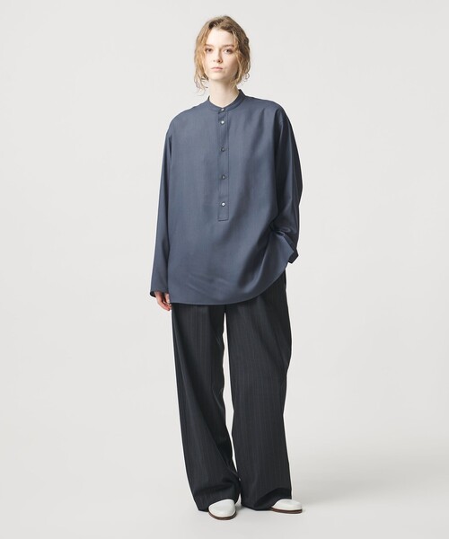 LOEFF（ロエフ） ブラウス シャツ 「LOEFF」ポリエステルボイル 