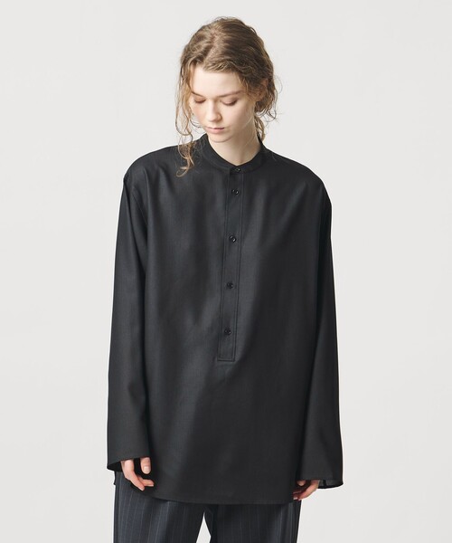 LOEFF（ロエフ） ブラウス シャツ 「LOEFF」ポリエステルボイル