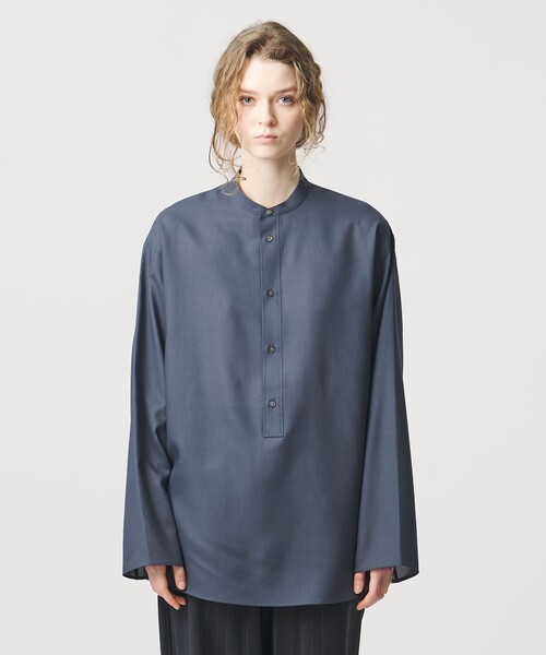 LOEFF（ロエフ） ブラウス シャツ 「LOEFF」ポリエステルボイル