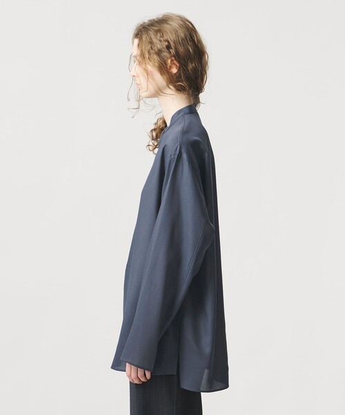 LOEFF（ロエフ） ブラウス シャツ 「LOEFF」ポリエステルボイル