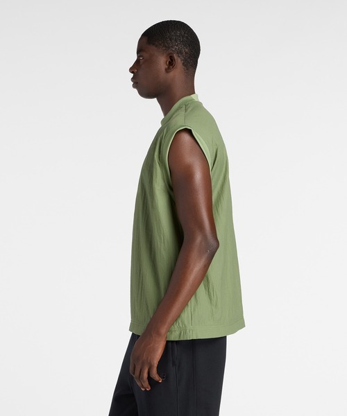 New Balance（ニューバランス） tシャツ NB GREY 2レイヤースリーブ