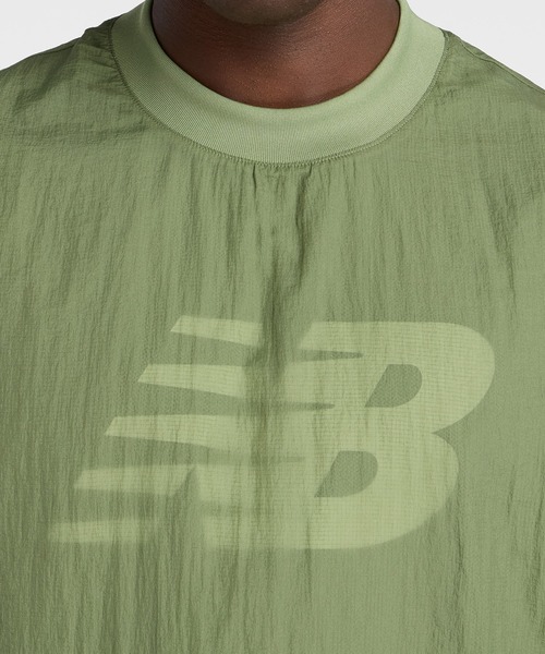 New Balance（ニューバランス） tシャツ NB GREY 2レイヤースリーブ