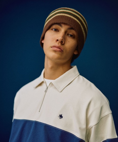 「POLO BCS」 スウェットカットソー LARGE ネイビー メンズ_画像7