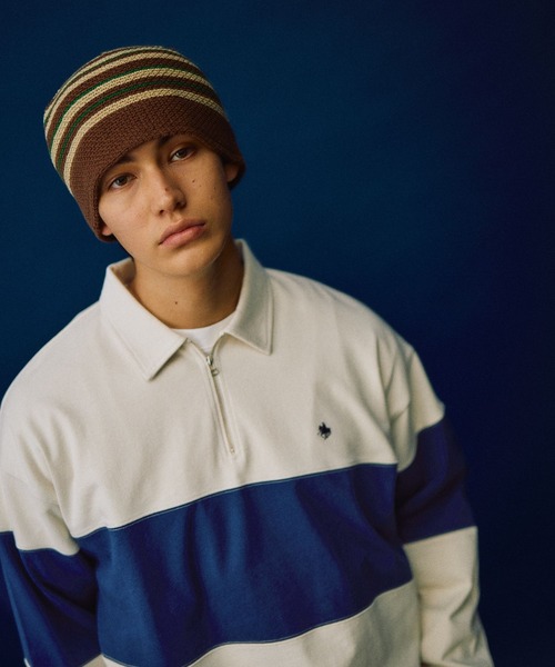 「POLO BCS」 スウェットカットソー LARGE ネイビー メンズ_画像8